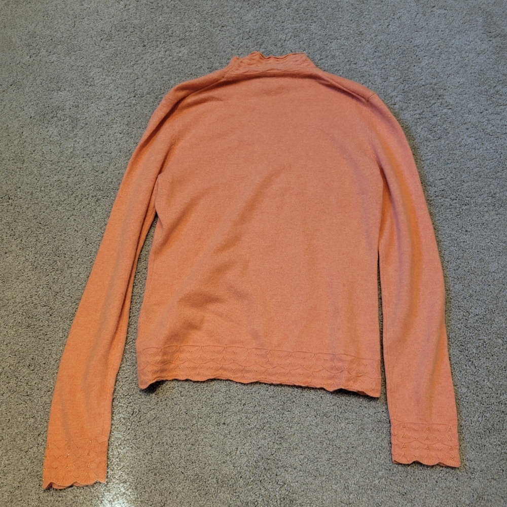 J. Mclaughlin Cashmere Turtleneck Sweater - image 3
